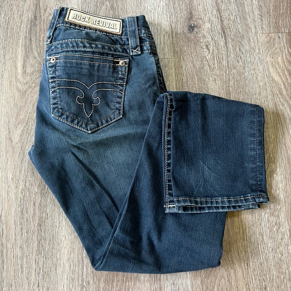 Rock revival anabela straight leg jeans